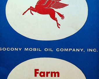 Księga rachunkowa gotówki w gospodarstwie Socony Mobil Oil Company z 1956 r.