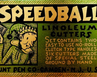 Speedball Linoleum Cutters #2 in Box