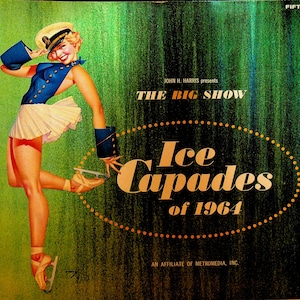 Eiskappen von 1961 Souvenir Program Ice Skating George Petty