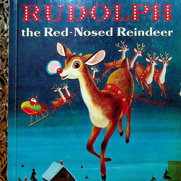 Rudolph la renna dal naso rosso Little Golden Book # 331 E-copy