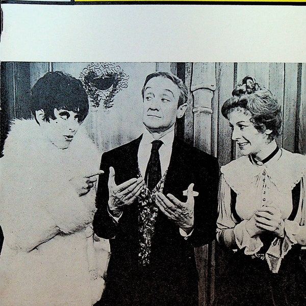 Cabaret Playbill March 1969 Leo Fuchs Signe Hasso Melissa Hart