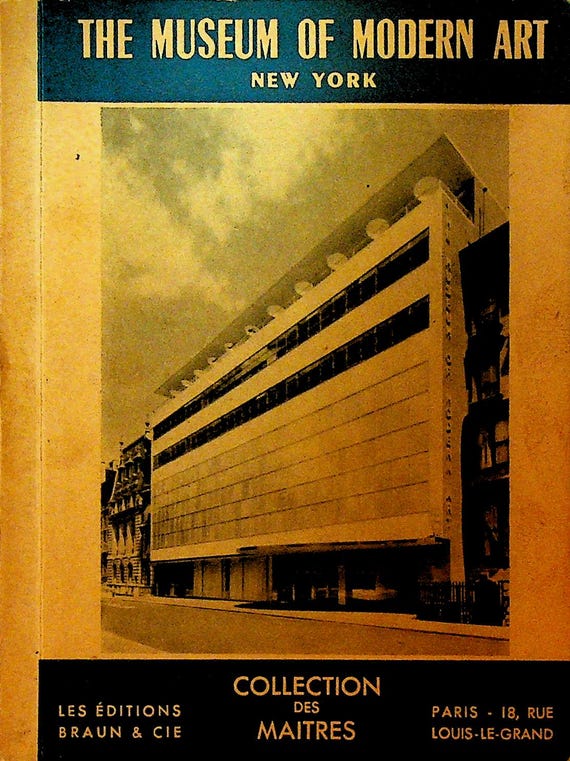 [洋書古本] 図録【ニューヨーク近代美術館(MoMA)】2冊セット The Museum of Modern Art MOMA New York City Collection of
