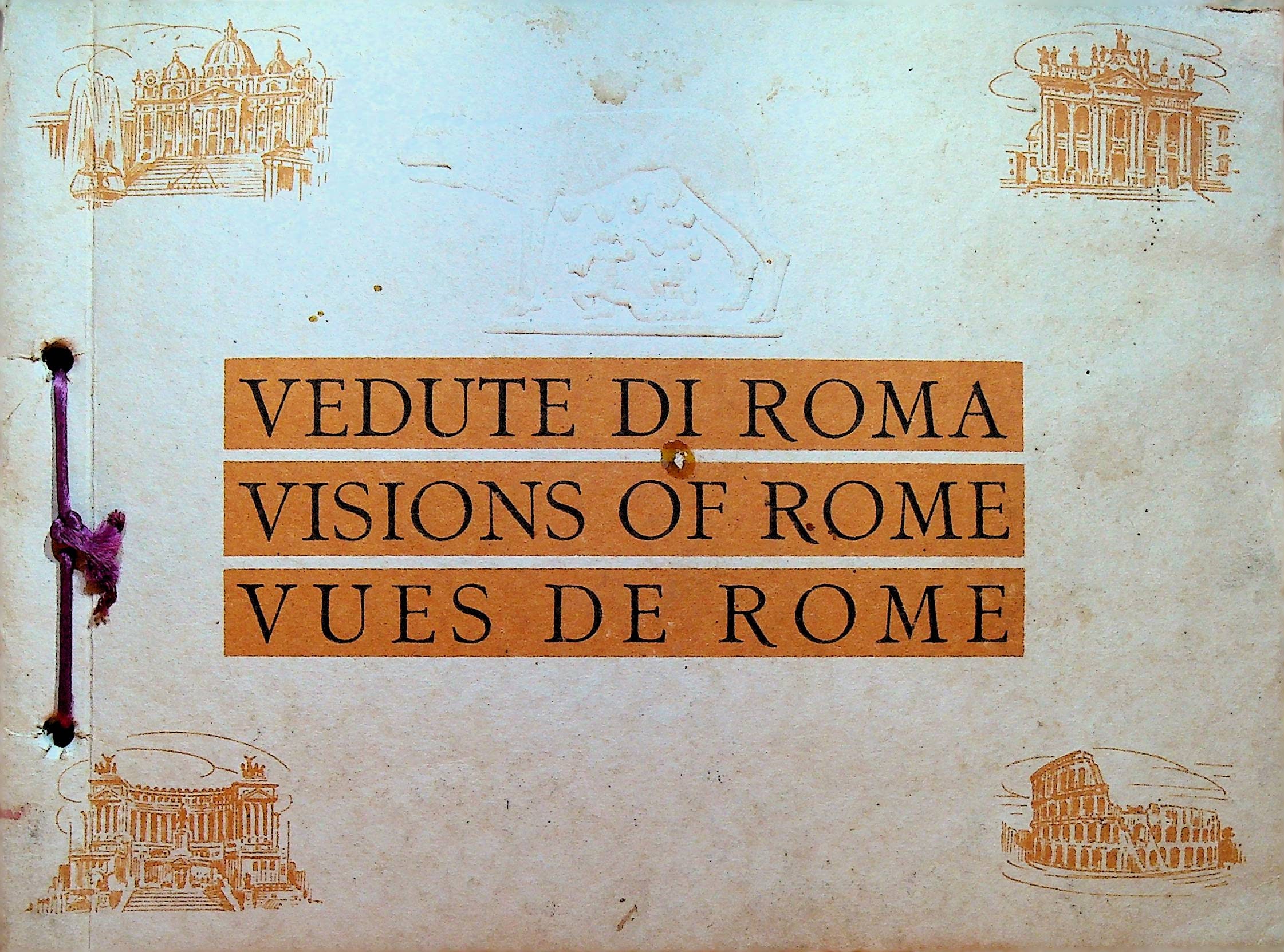 Visions of Rome 1943 SC Book Pictures of Historic Sites - Etsy
