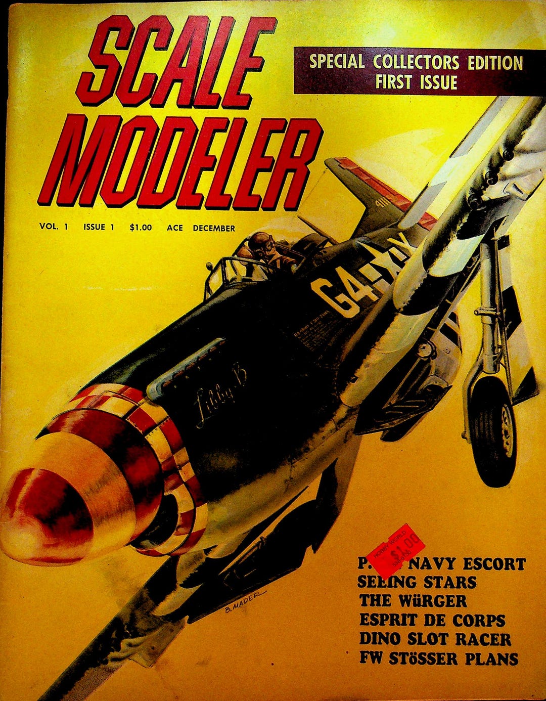 Scale Modeler Magazine December 1965 First Issue - Etsy
