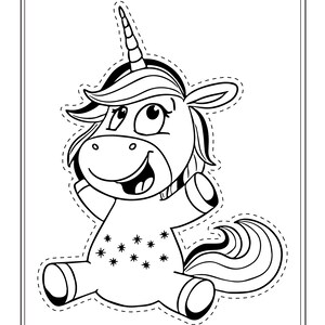 Variety of kids coloring pagss | Etsy