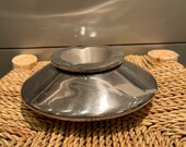 Artisanal metal ashtray