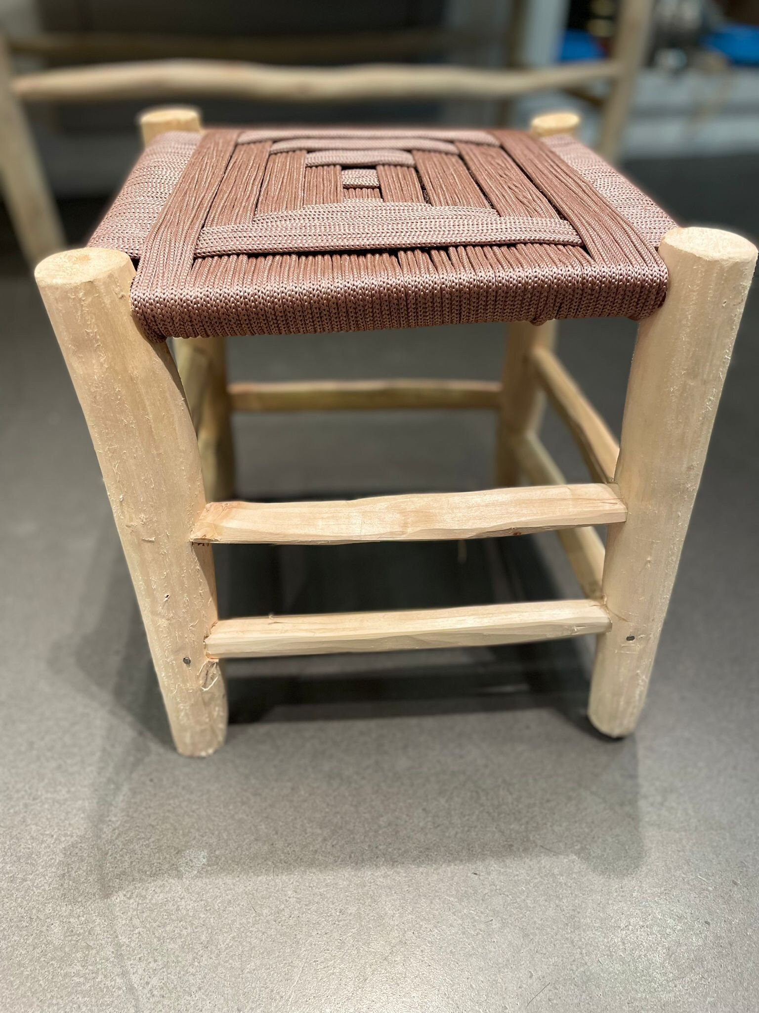 Tabouret Moyen Marocain Bois