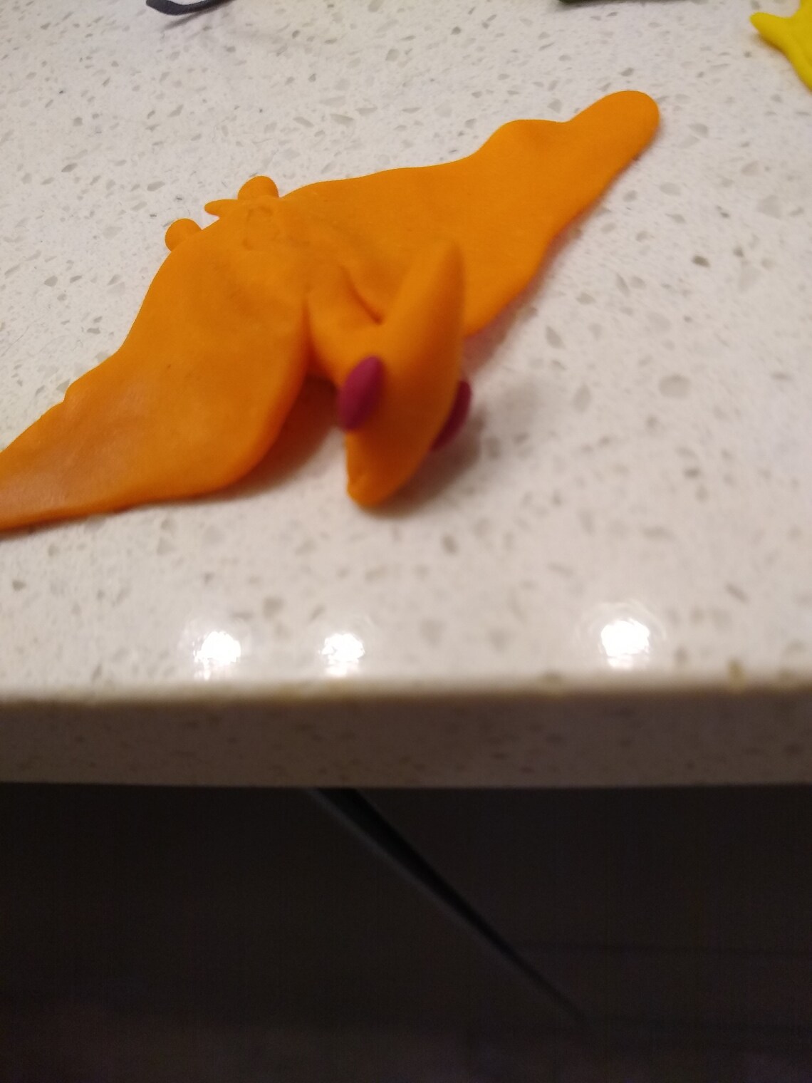 Polymer Clay Fantastic Reptiles Set Flying Aquatic Pterodactyl Etsy