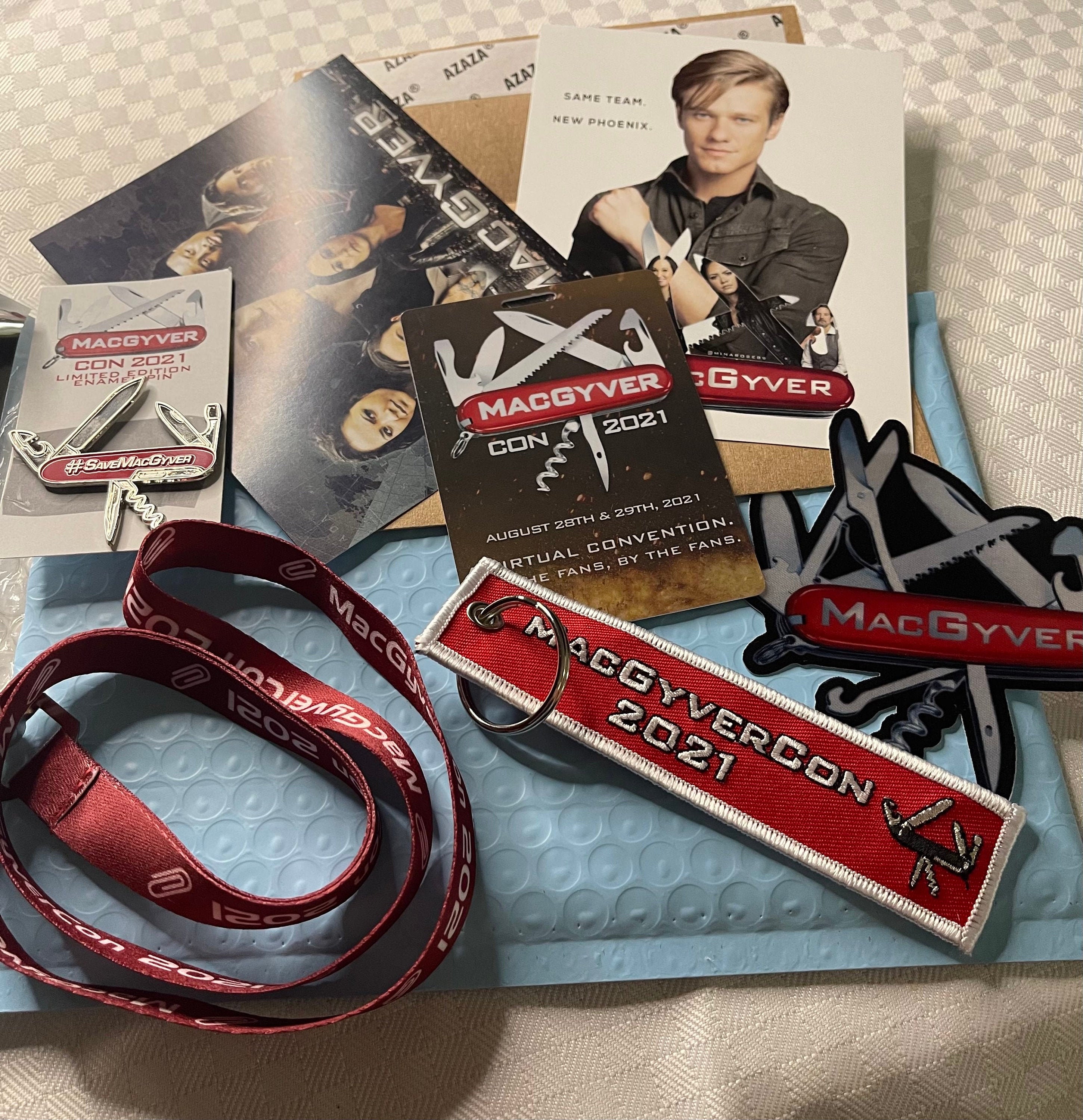 MacGyver Convention Swag Bag