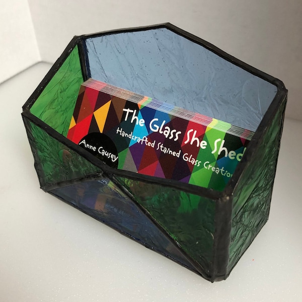 Stained Glass Business Card Holder Patterns Etsy