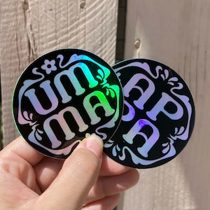 UMMA APPA Hologram Sticker