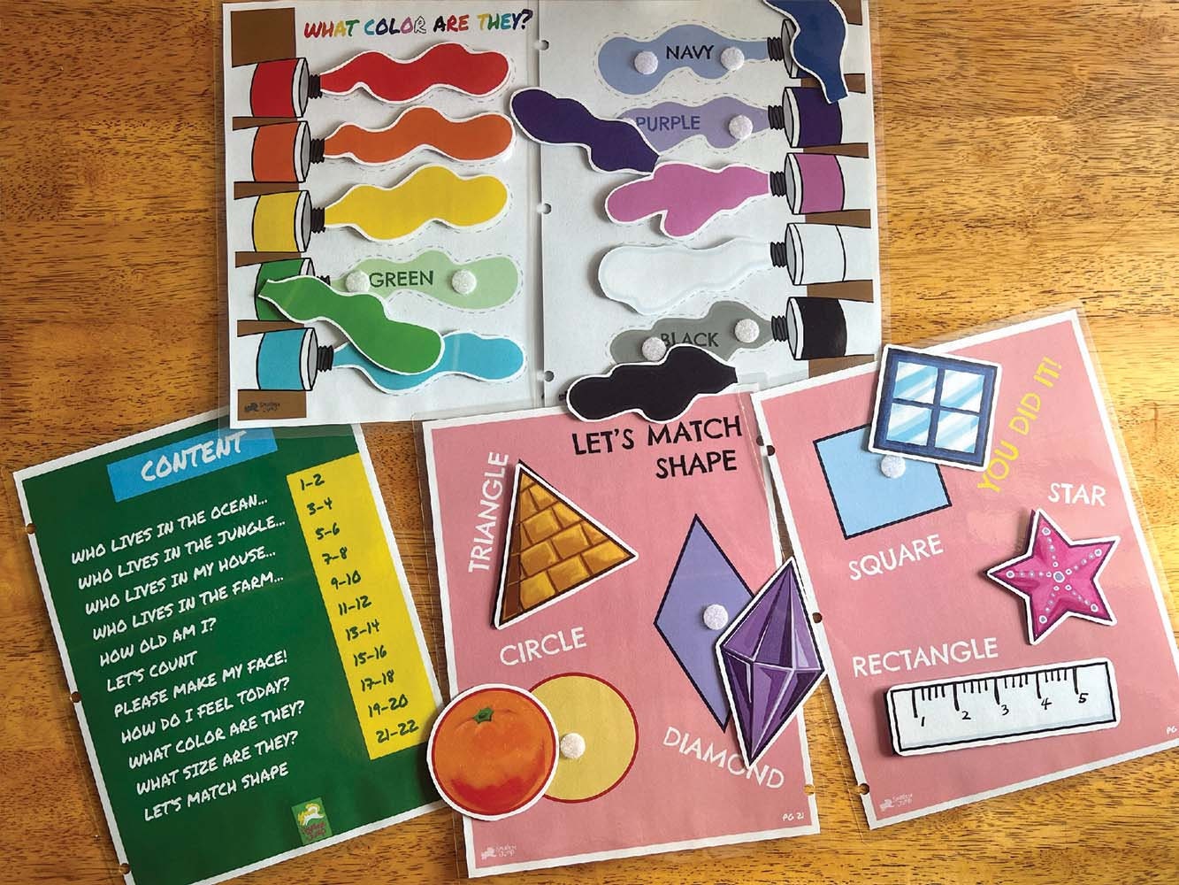 Printable Busy Book, Montessori Learning Book for Kids, Toddler Busy ...