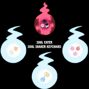 Soul Eater Shaker Keychain