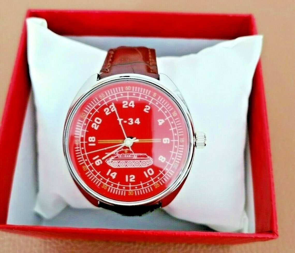 RAKETA TANK RED new watch raketa paketa ussr cccp russian | Etsy