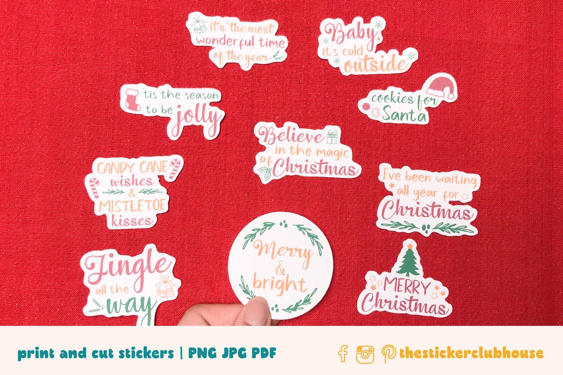 printable-stickers-christmas-planner-stickers-printable-etsy