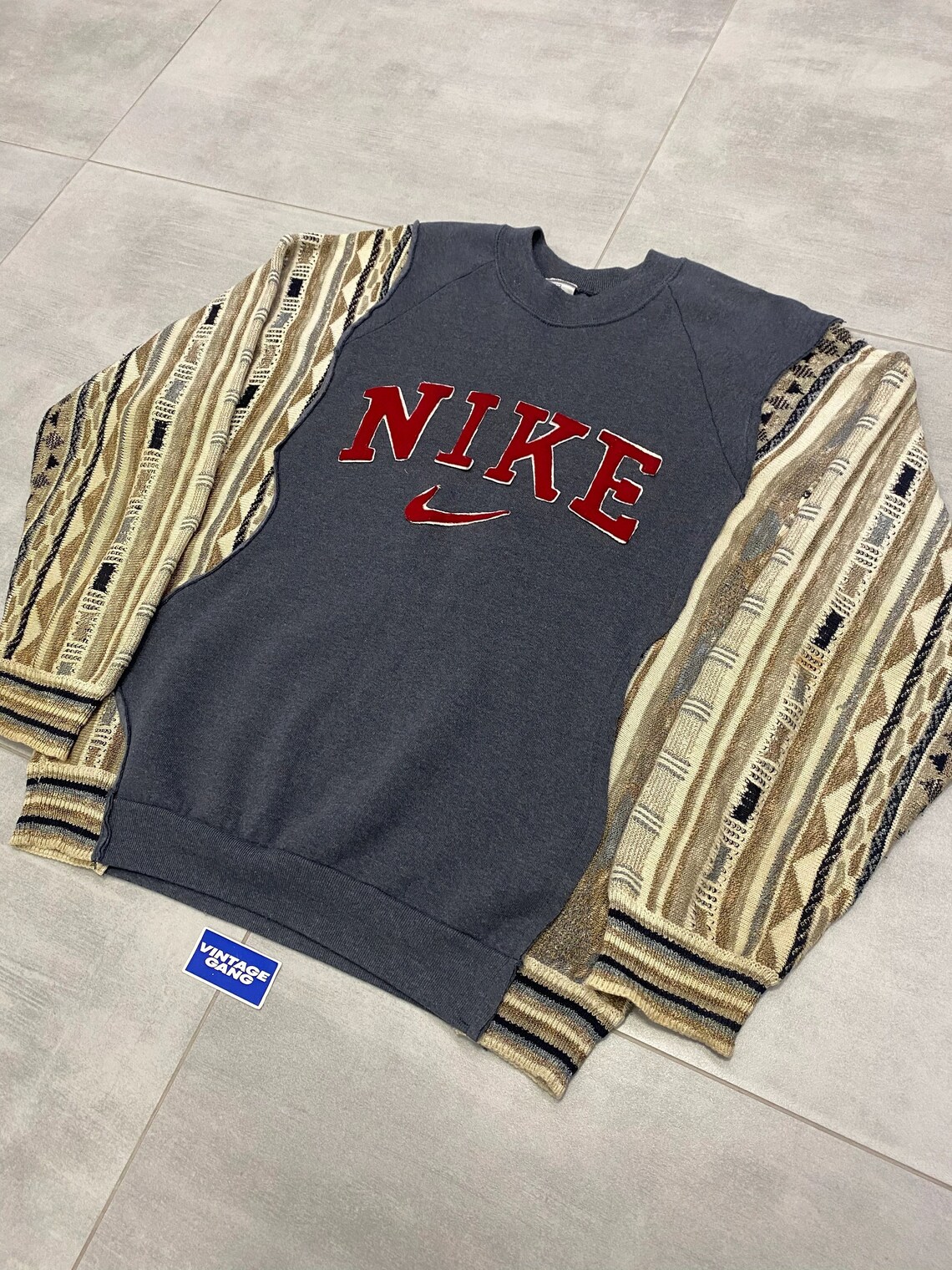 Nike sweatshirt custom vintage x Coogi / big logo / adidas / | Etsy