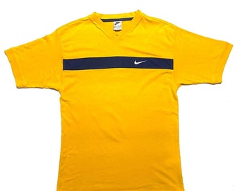 nike vintage sweatshirt yellow
