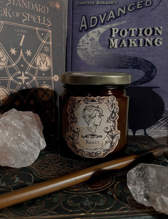 Remus Lupin Inspired Candle Etsy UK
