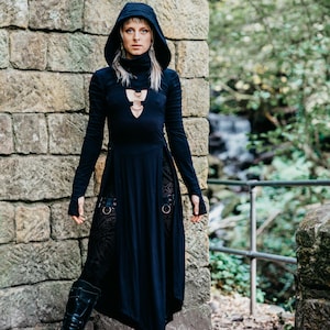 ABYSSINIAN || Asymmetric Bamboo Double Leg Split Maxi Dress || Ethical ...