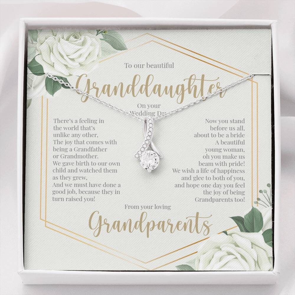 Großeltern zur Enkelin an ihrem Hochzeitstag Verführerische Etsy