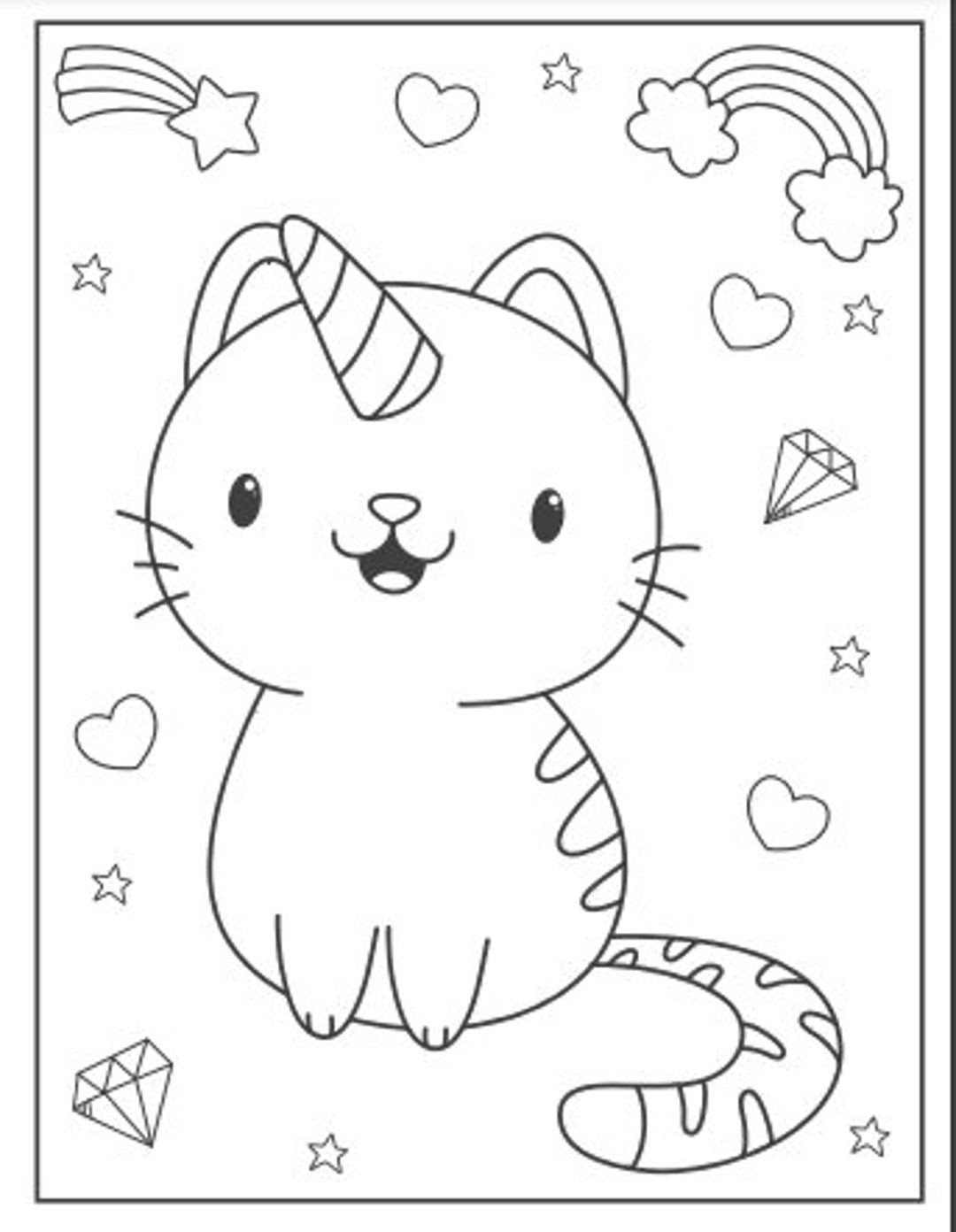 fine-line-coloring-pages