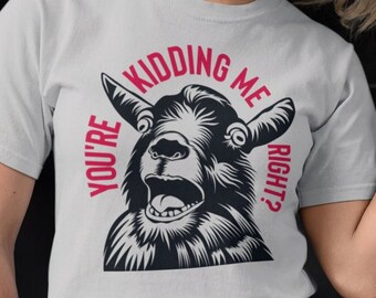 Funny goat shirt - Fun goat shirt - Goat t-shirt - Goat shirt - Goat t-shirt - Goat humor shirt - Goat gift - Funny goat gift - Goat fan tee
