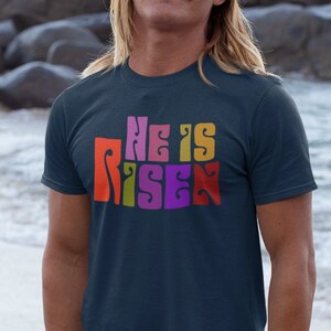 He is Risen shirt - He is Risen Easter shirt - He is Risen Easter - Easter Christian shirt - He is Risen shirt - Retro Easter - He is Risen