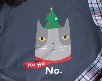 Cat grumpy Christmas - Grumpy Christmas cat shirt - Grumpy Christmas shirt - Cat meme Christmas shirt - Christmas cat humor shirt - Cat meme