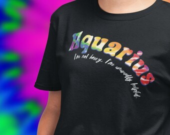 Camisa Divertida de Acuario -Camisa de Broma de Acuario - Camisa de Acuario Gag - Camisa de Horóscopo Divertido - Regalo de Acuario - Regalo para Acuario - Camisa de Acuario