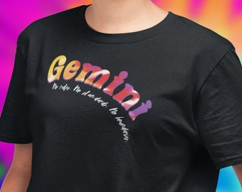 Camisa divertida de Géminis - Camisa de broma de Géminis - Camisa de gag de Géminis - Camisa divertida del horóscopo de Géminis - Regalo de Géminis - Géminis -cumpleaños - Zodiaco de Géminis
