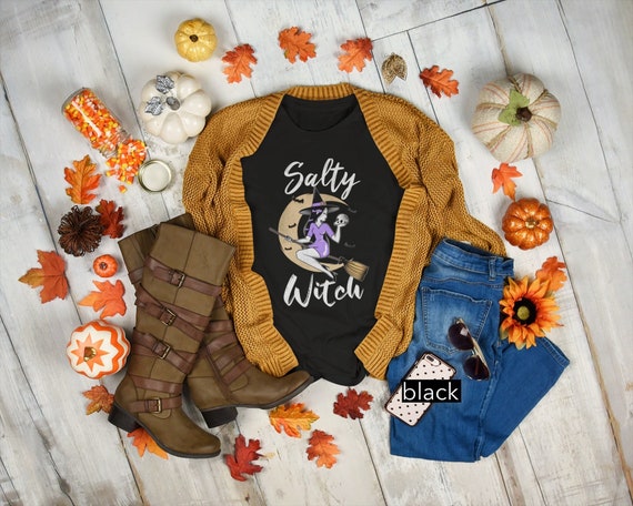 Halloween shirt - Halloween witch shirt - Salty witch shirt - Halloween witch tee - Halloween witch - Funny witch shirt - Halloween for mom