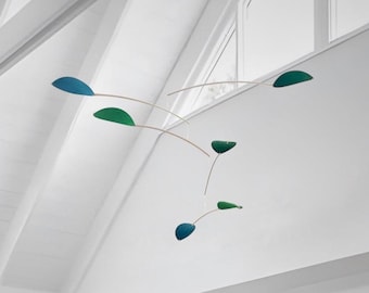 Large Kinetic Mobile: Mid Century Modern Scandi Decor