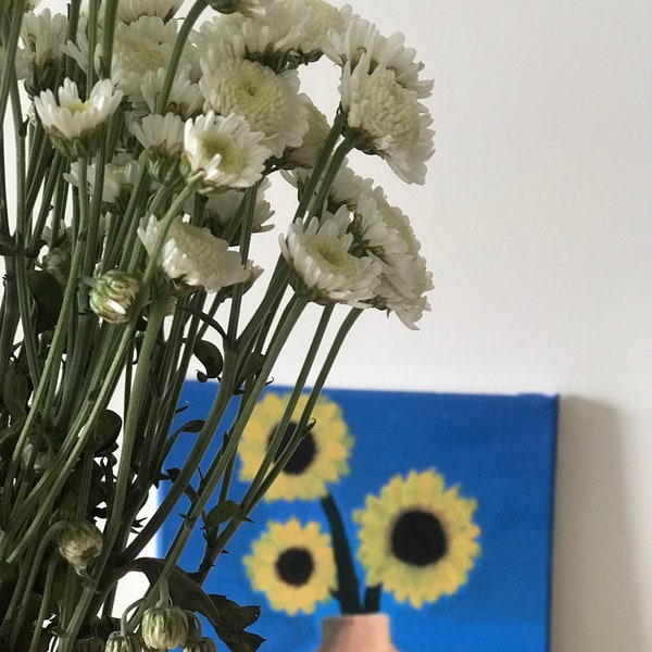 Tableau acrylique "Sunflower"