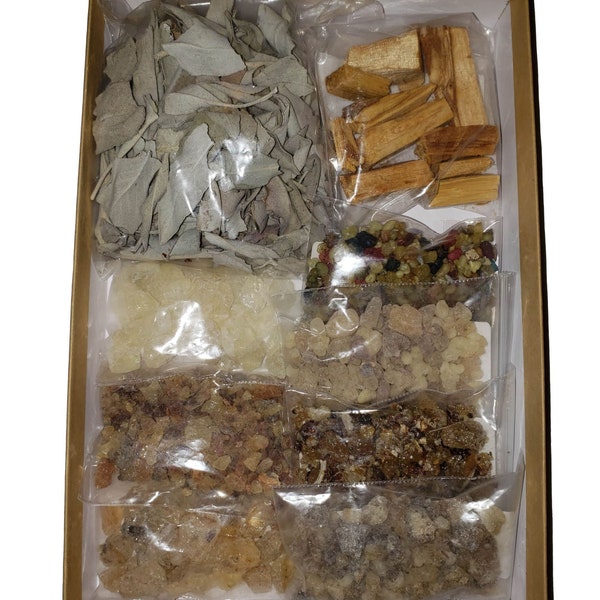 Resin Incense Sampler Etsy