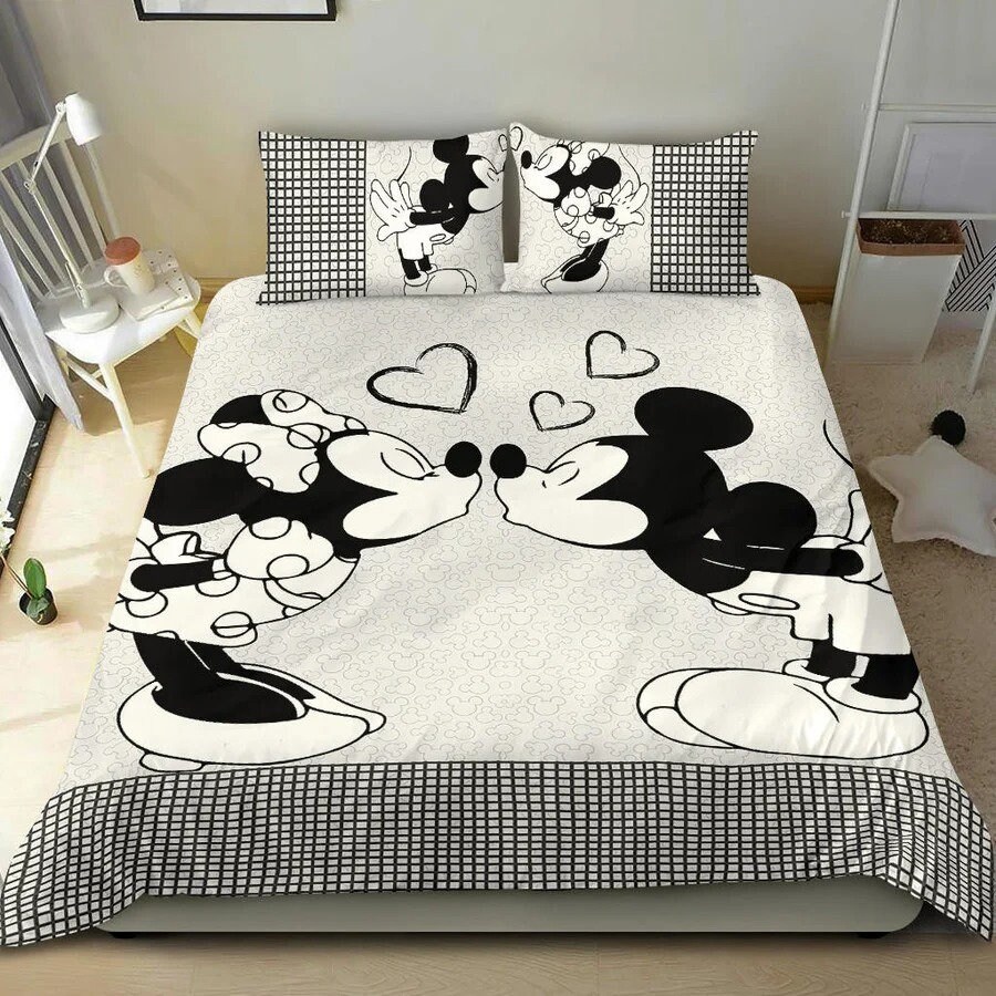 Disney Minnie Tea Time Single Twin Bedding Duvet Cover Set 