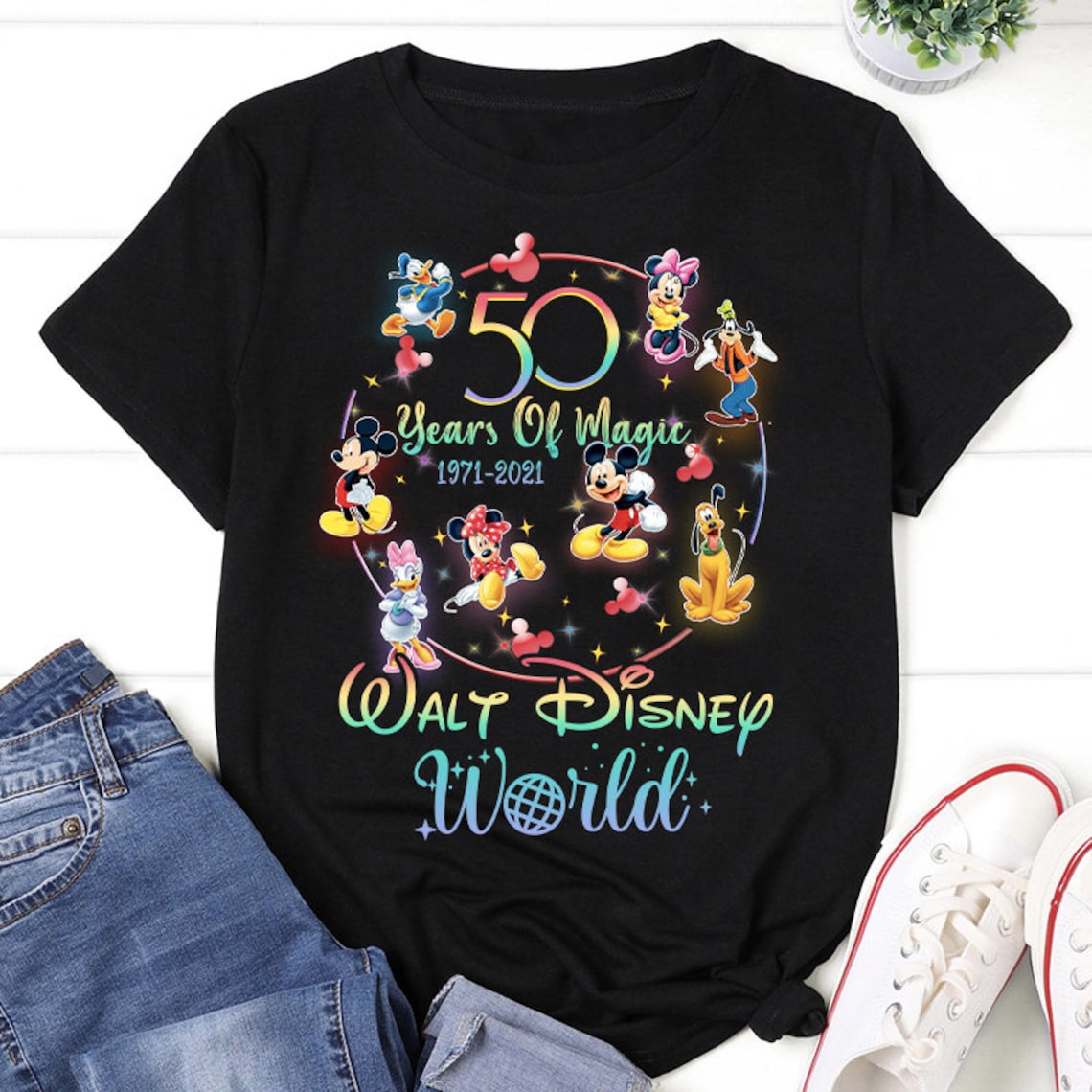 disneyworld 50th anniversary t shirts