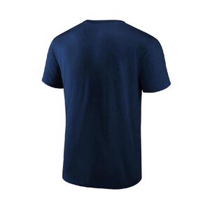 U.S. Soccer Federation USMNT Logo Adult T-Shirt Navy Logo Word Name and Number immagine 3
