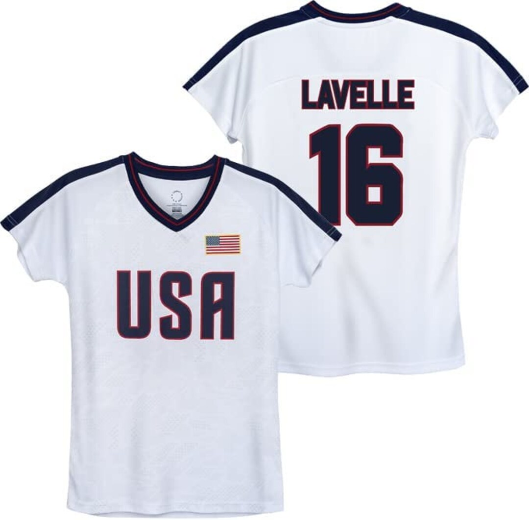 USWNT Soccer Youth Poly Elite Game Youth Girl Soccer Jersey - Etsy