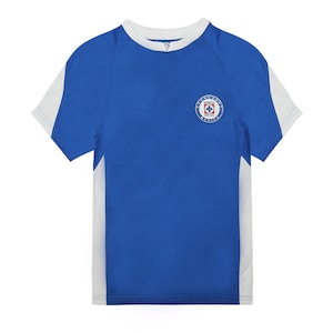 Cruz Azul Official Soccer Youth Poly Elite Game Youth Soccer Jersey Home Color Custom Your Name & Number
