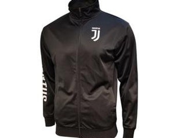 Juventus Youth Full-Zip Track Jacket - Black Custom Name & Number