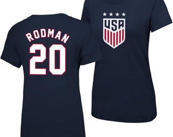 U.S. Soccer USWNT 4 Star Women Official Rodman 20 Women T-Shirt