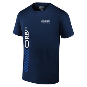 Icon Sports Official Licensed Oracle Red Bull Racing Fans Cotton Tee for Adults Navy 562 – Custom Your Name and Number