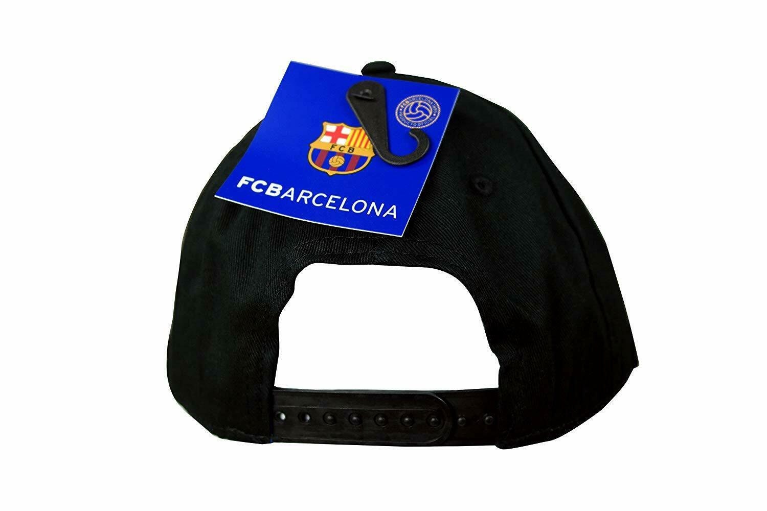 Fan Ink FC Barcelona Locale Snapback Hat (Black) - Soccer