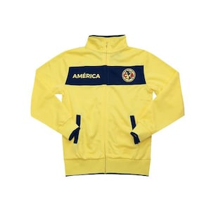 Club America Centered Full Zip Track Jacket - Youth Custom Name & Number A Grade