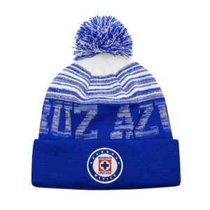 Cruz Azul Shade Pom Pom Beanie - Custom Name Initials