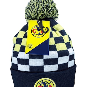 Club America Authentic Official Licensed Product Soccer Beanie - Custom Name Initials