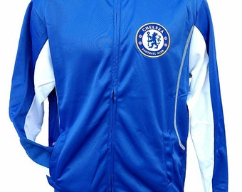 Chelsea FC Official Adult Soccer Track Jacket Custom Name & Number