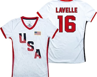 USWNT Lavelle #16 Youth Soccer Jersey - White Poly Elite Game Jersey
