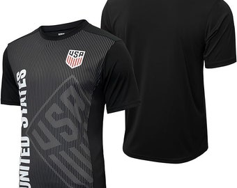 USMNT Game Day T-shirt: Official Soccer Poly Tee, Custom Name