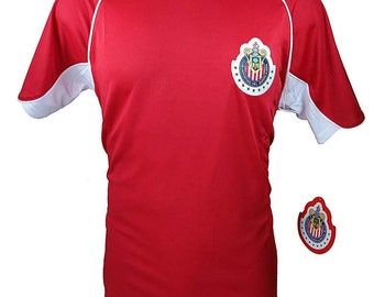Chivas De Guadalajara Team Logo Official Adult Soccer Jersey Custom Your Name & Number